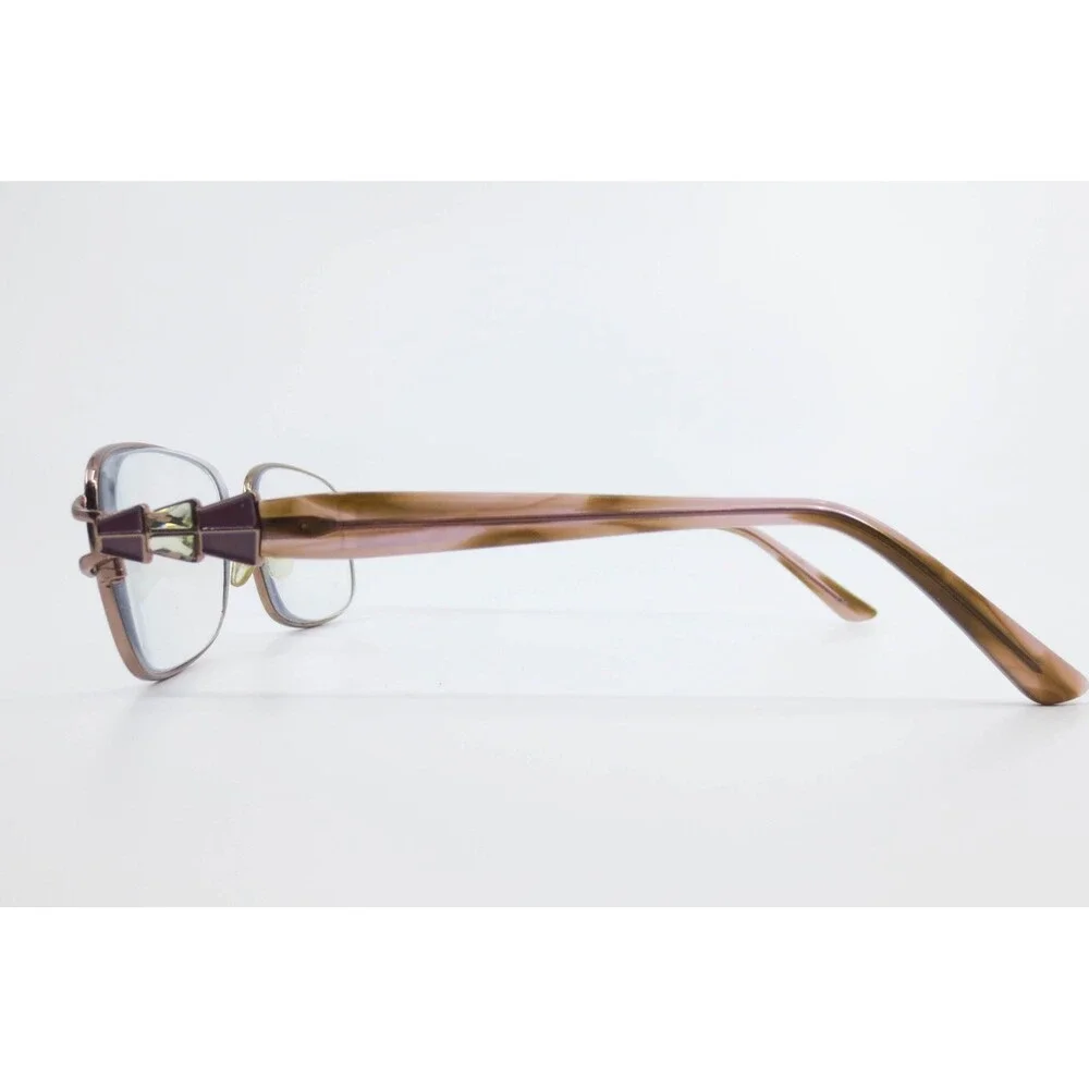 Sophia Loren Beau Rivage 81 Eyeglasses Frames Zyloware 003 Rose Gold Pink